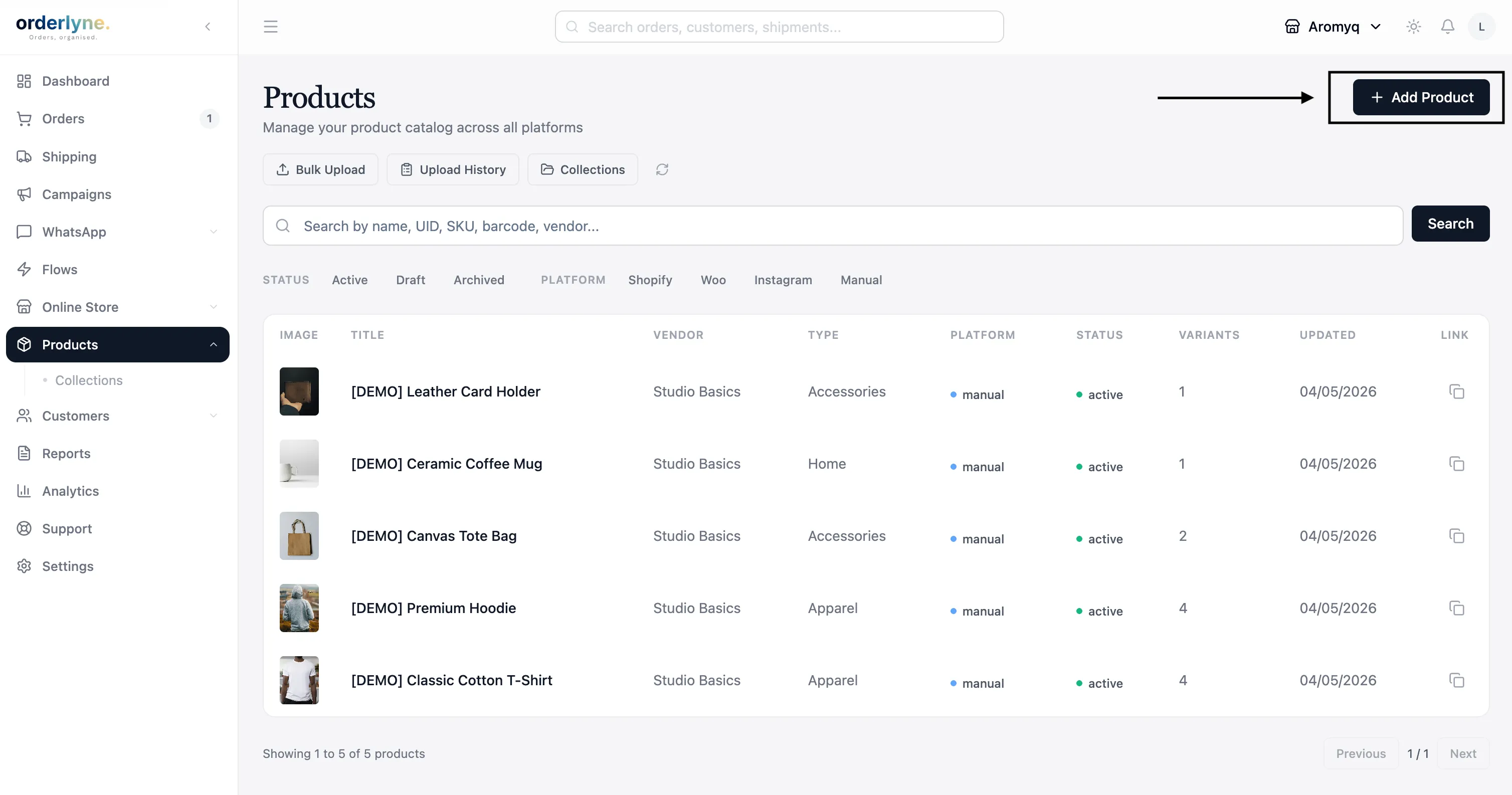 Add product
