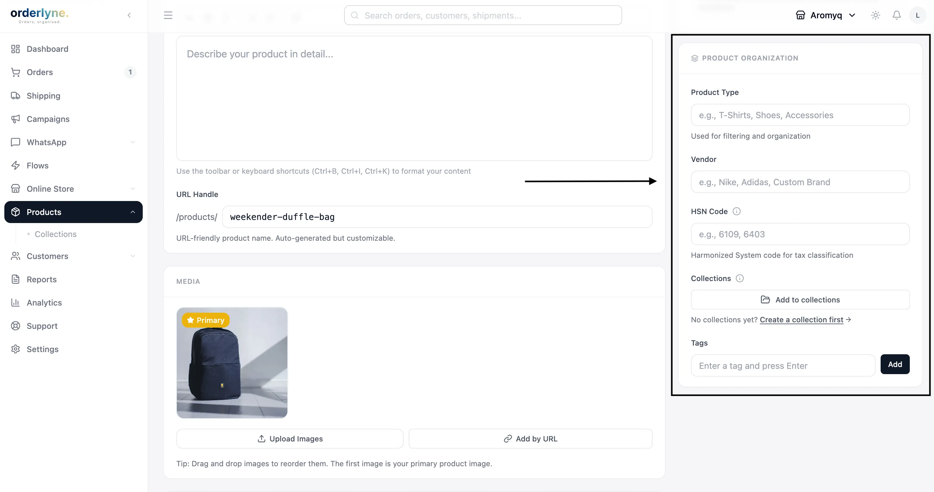 Optional fields